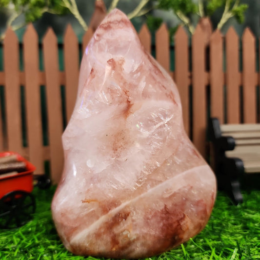 Fire Quartz Flame - MagicBox Crystals