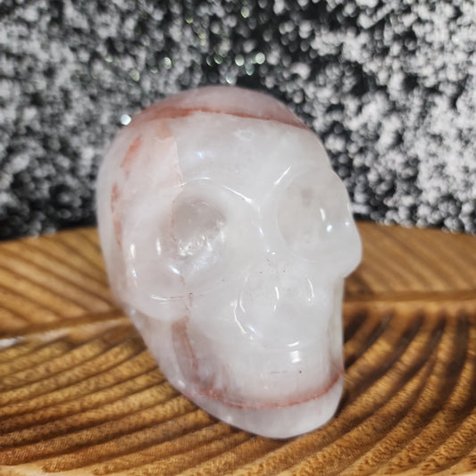Fire Quartz Skull - MagicBox Crystals