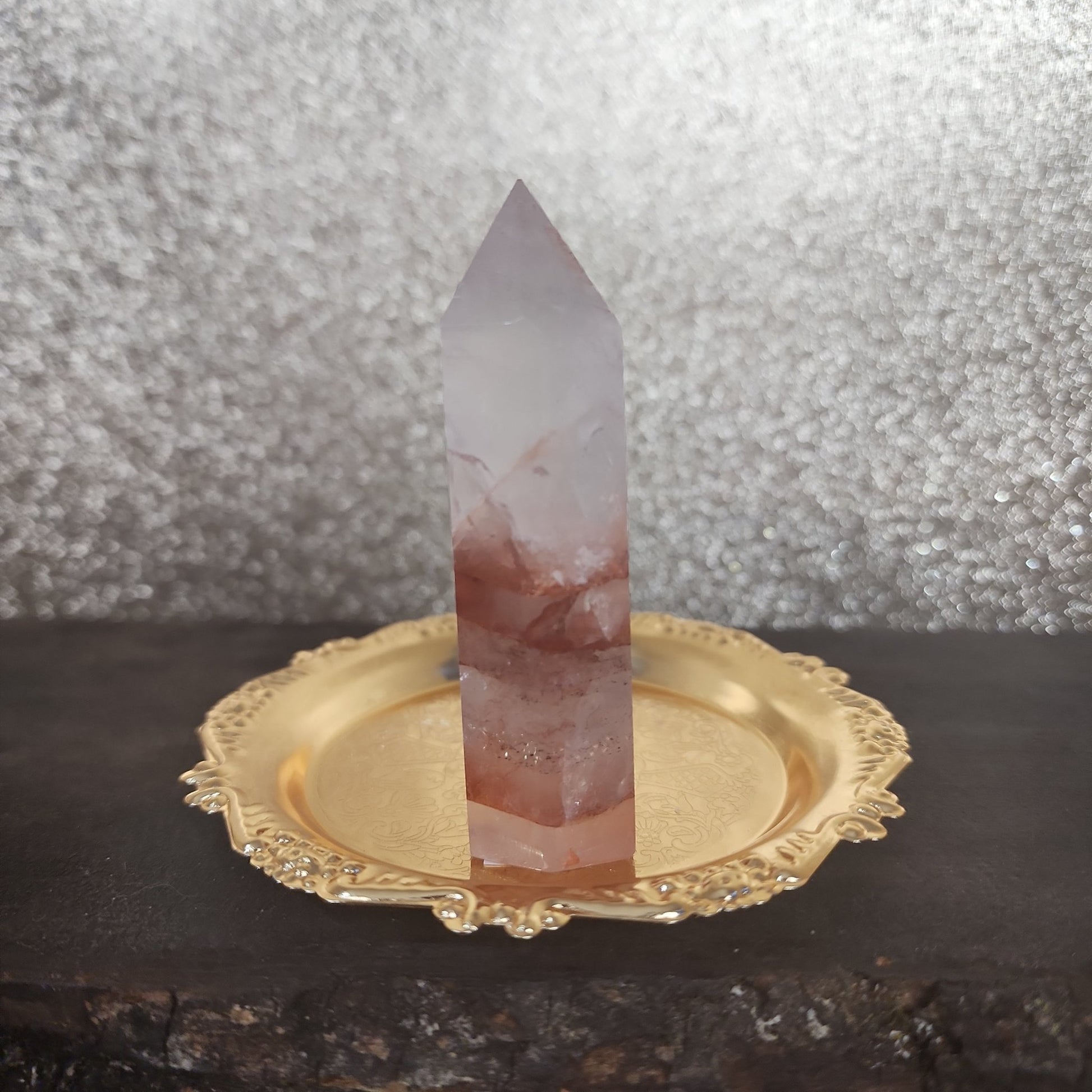 Fire Quartz Tower - MagicBox Crystals