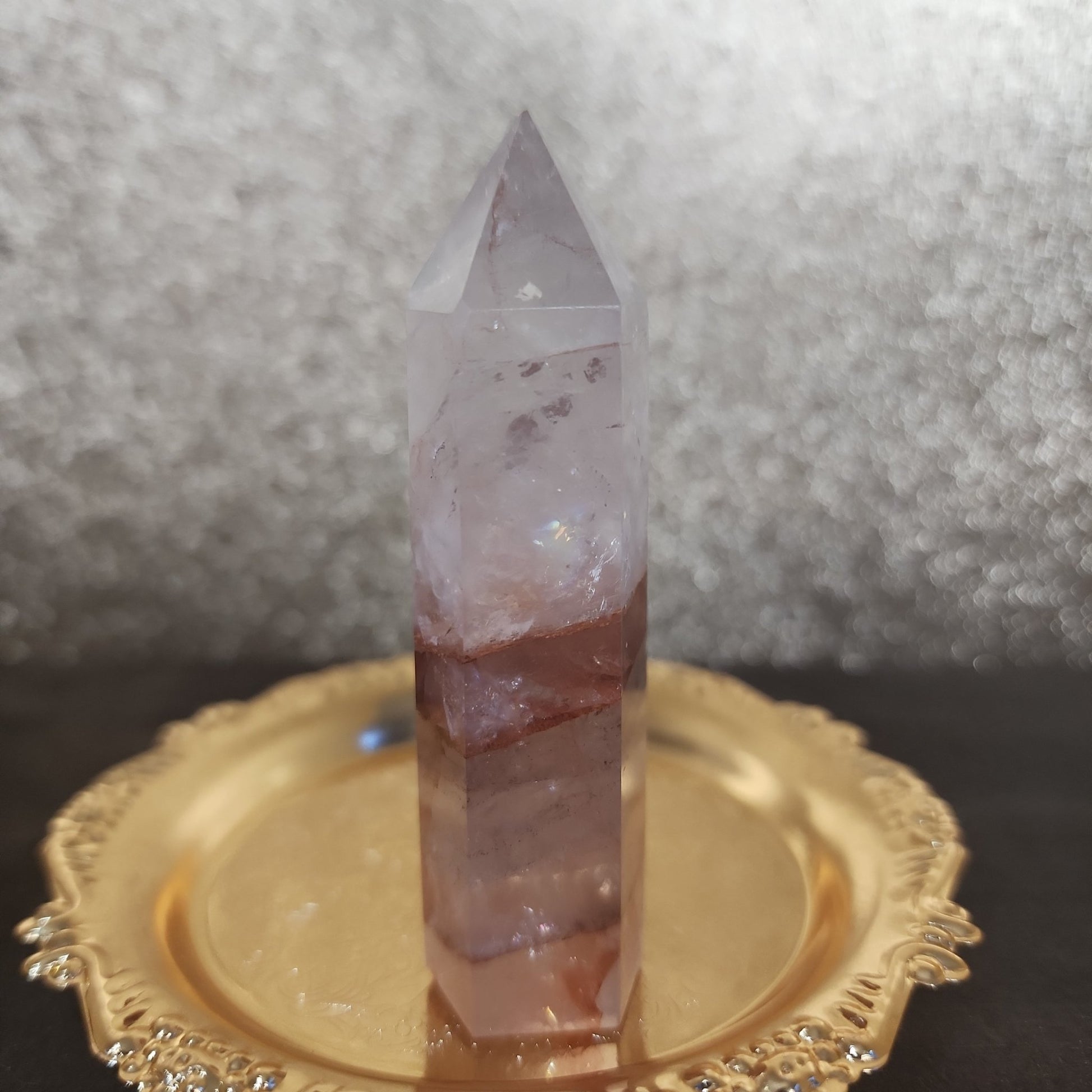 Fire Quartz Tower - MagicBox Crystals