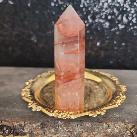 Fire Quartz Tower - MagicBox Crystals