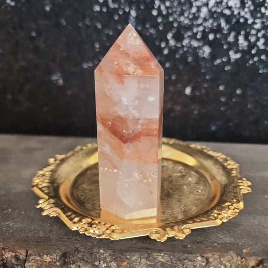 Fire Quartz Tower - MagicBox Crystals