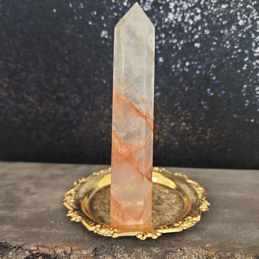 Fire Quartz Tower - MagicBox Crystals