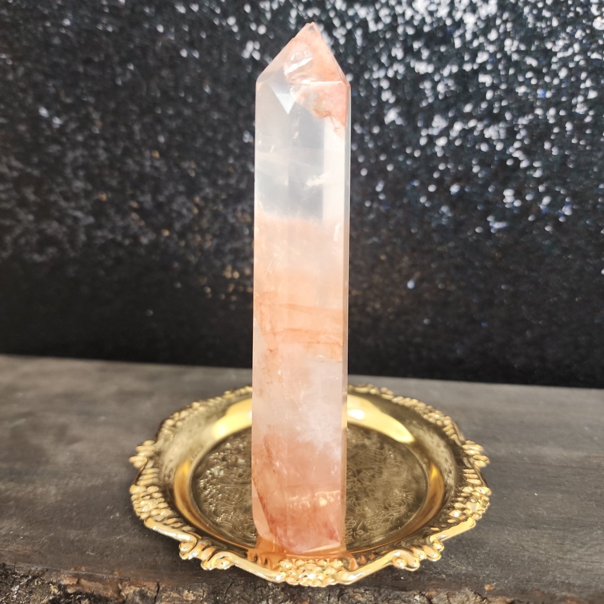 Fire Quartz Tower - MagicBox Crystals