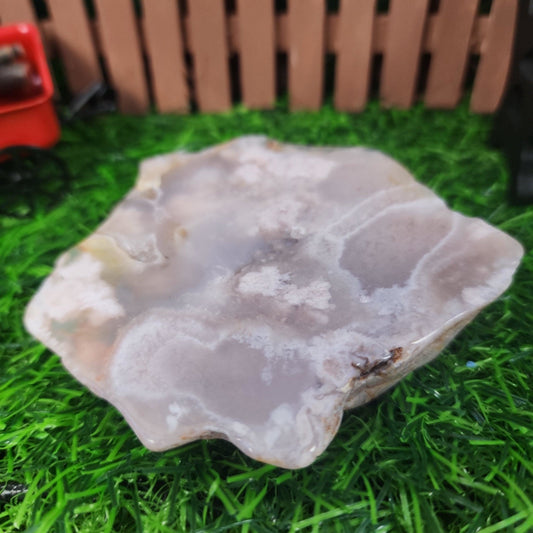 Flower Agate Slab - MagicBox Crystals