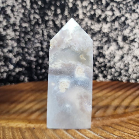 Flower Agate Tower - MagicBox Crystals