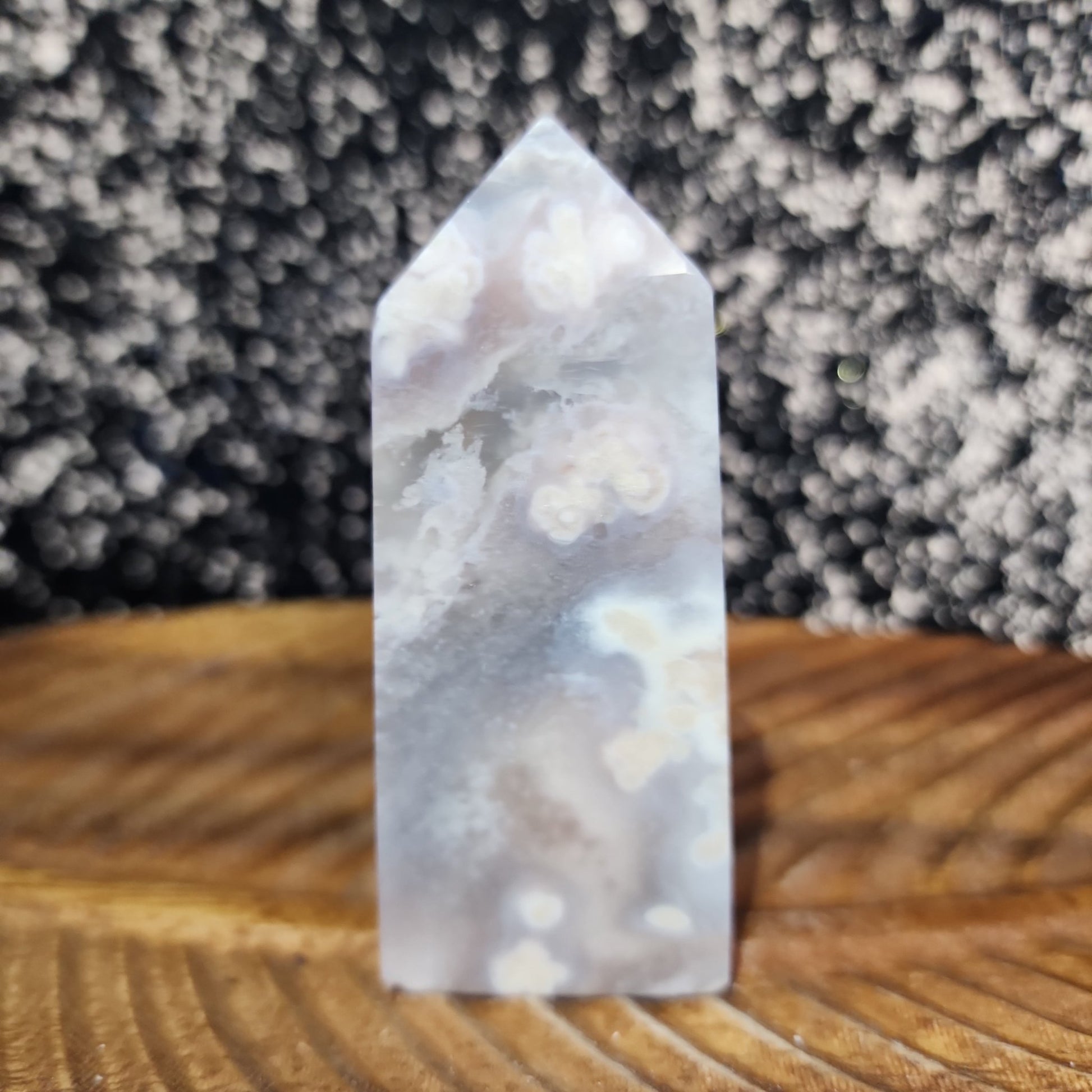 Flower Agate Tower - MagicBox Crystals