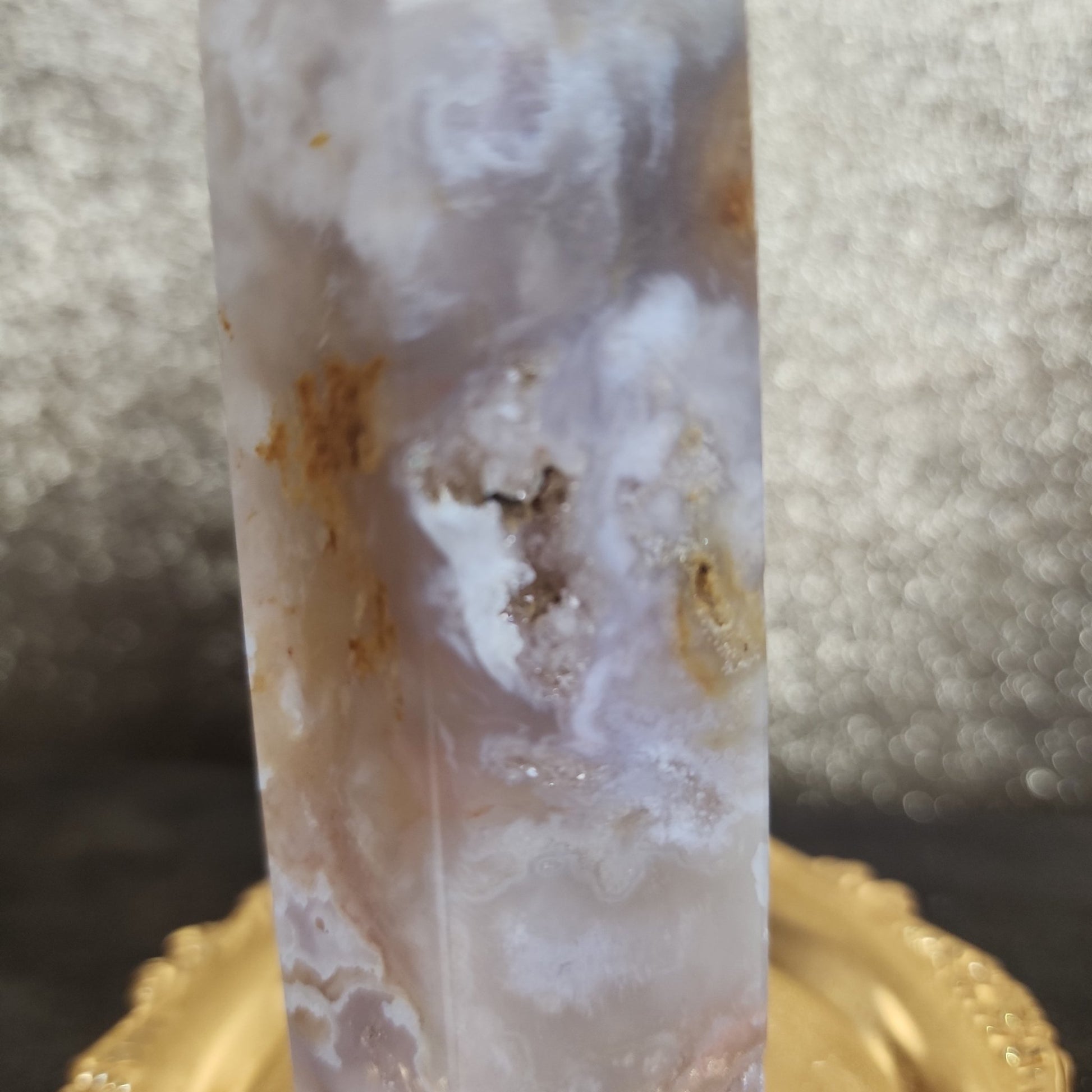 Flower Agate Tower - MagicBox Crystals