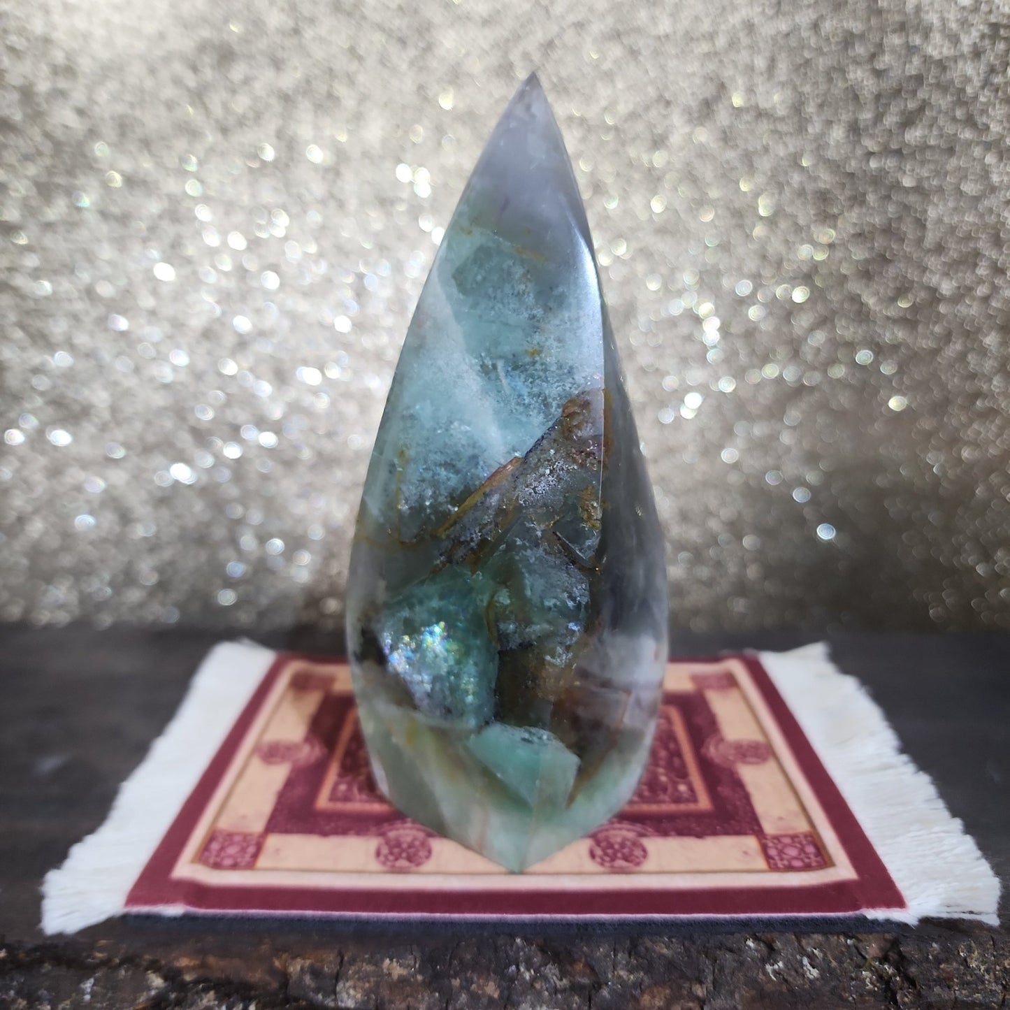 Fluorite Freeform Flame - MagicBox Crystals