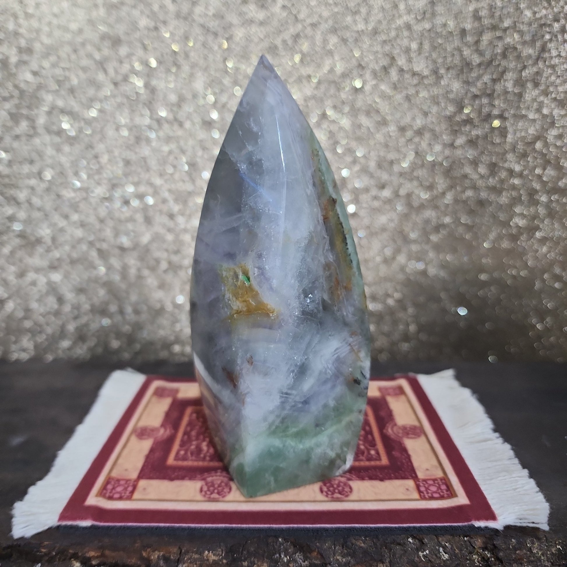 Fluorite Freeform Flame - MagicBox Crystals