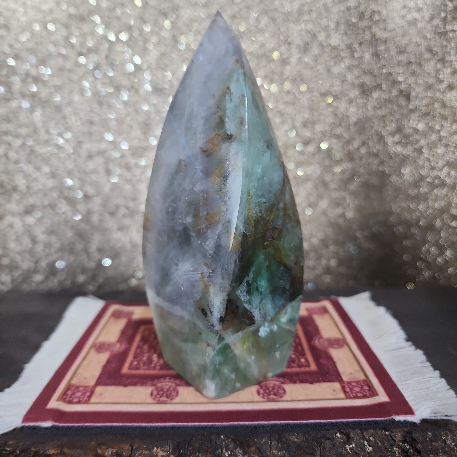 Fluorite Freeform Flame - MagicBox Crystals