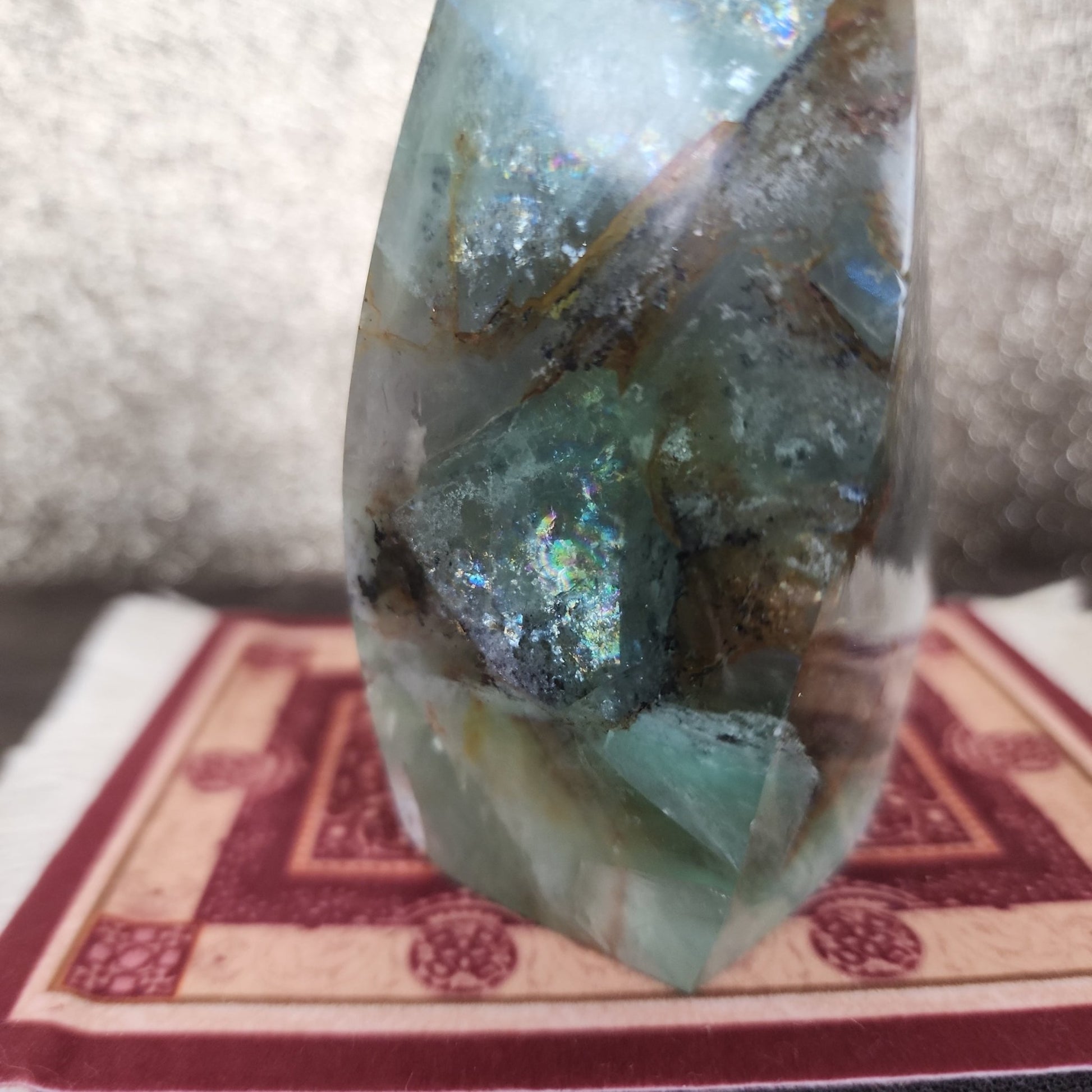 Fluorite Freeform Flame - MagicBox Crystals