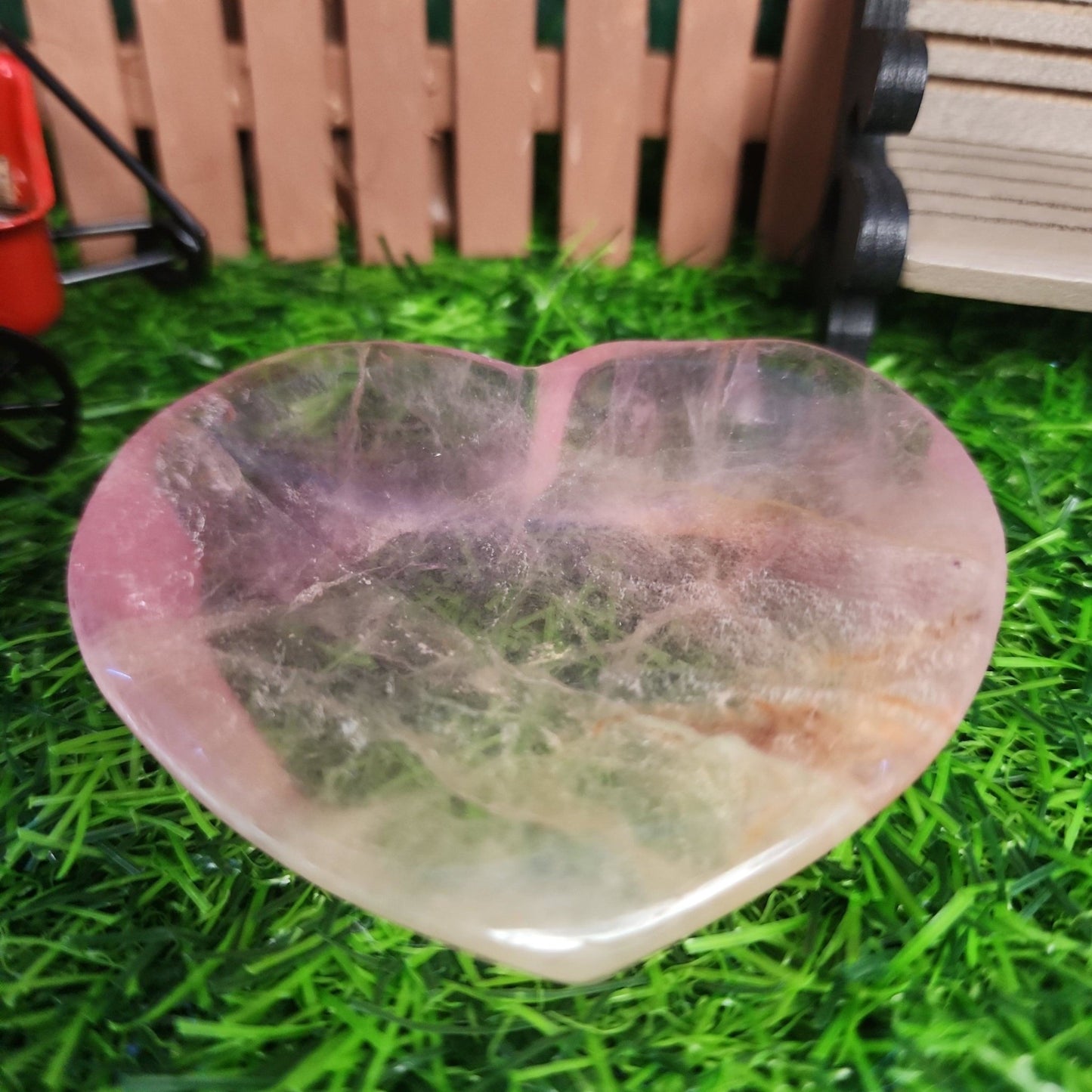 Fluorite Heart Bowl - MagicBox Crystals