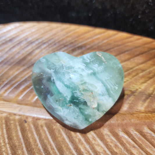Fluorite Heart - MagicBox Crystals