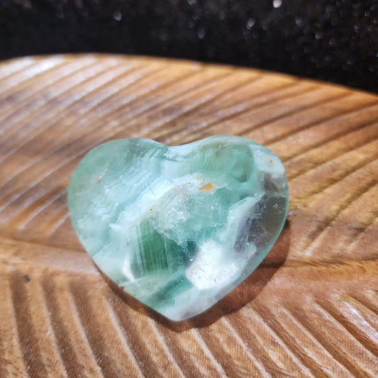 Fluorite Heart - MagicBox Crystals