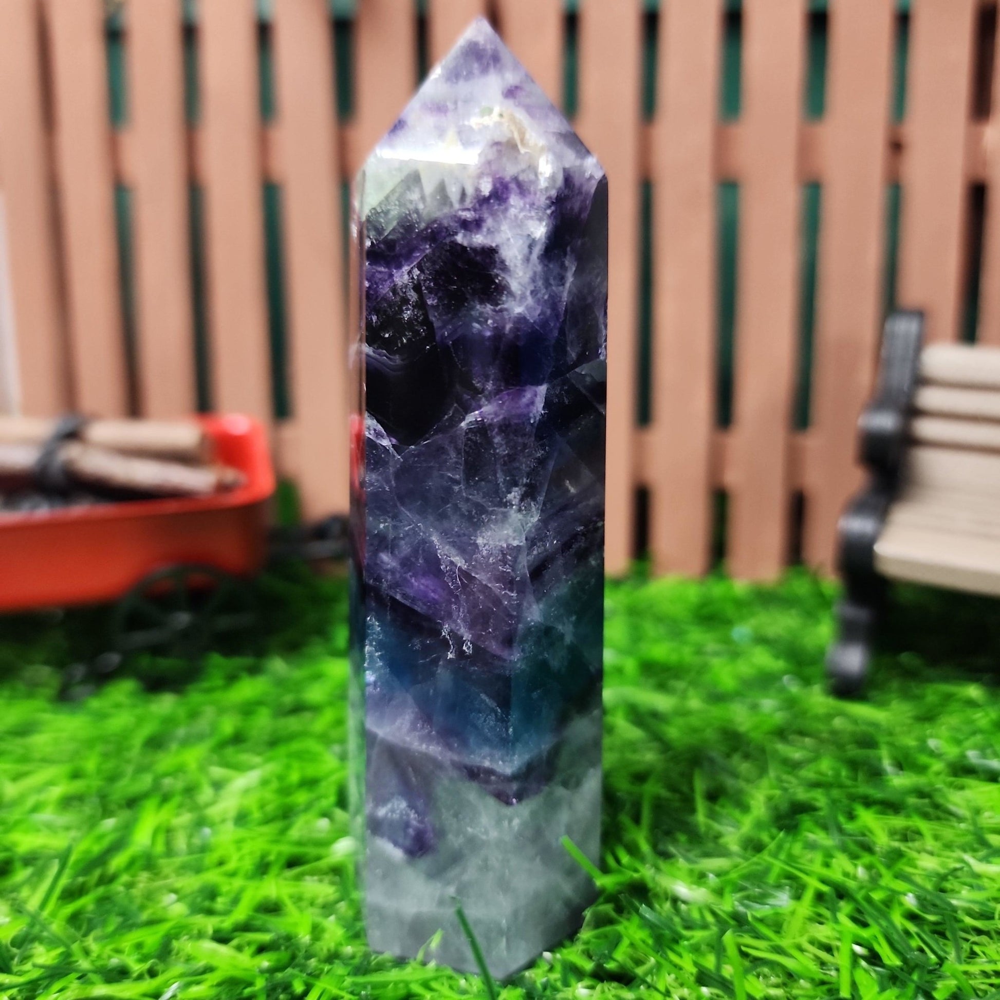 Fluorite Tower - MagicBox Crystals