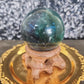 Fluorite with Pyrite Sphere