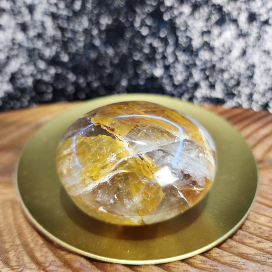 Golden Healer Palmstone - MagicBox Crystals