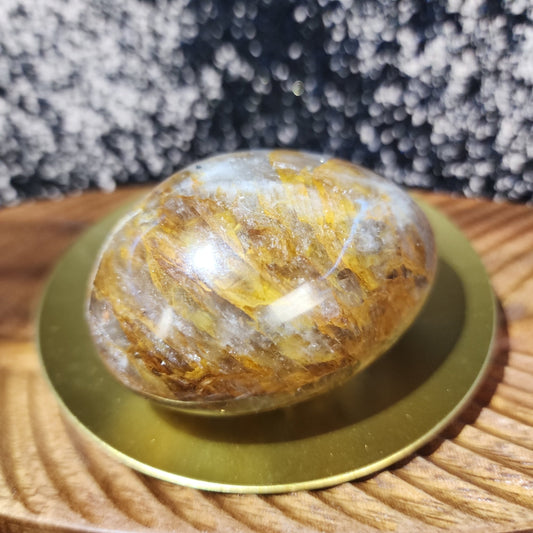 Golden Healer Palmstone - MagicBox Crystals