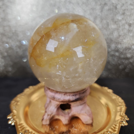 Golden Healer Sphere - MagicBox Crystals