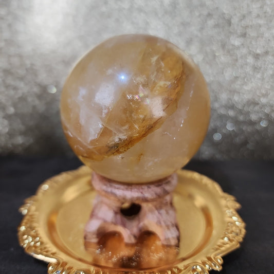 Golden Healer Sphere - MagicBox Crystals