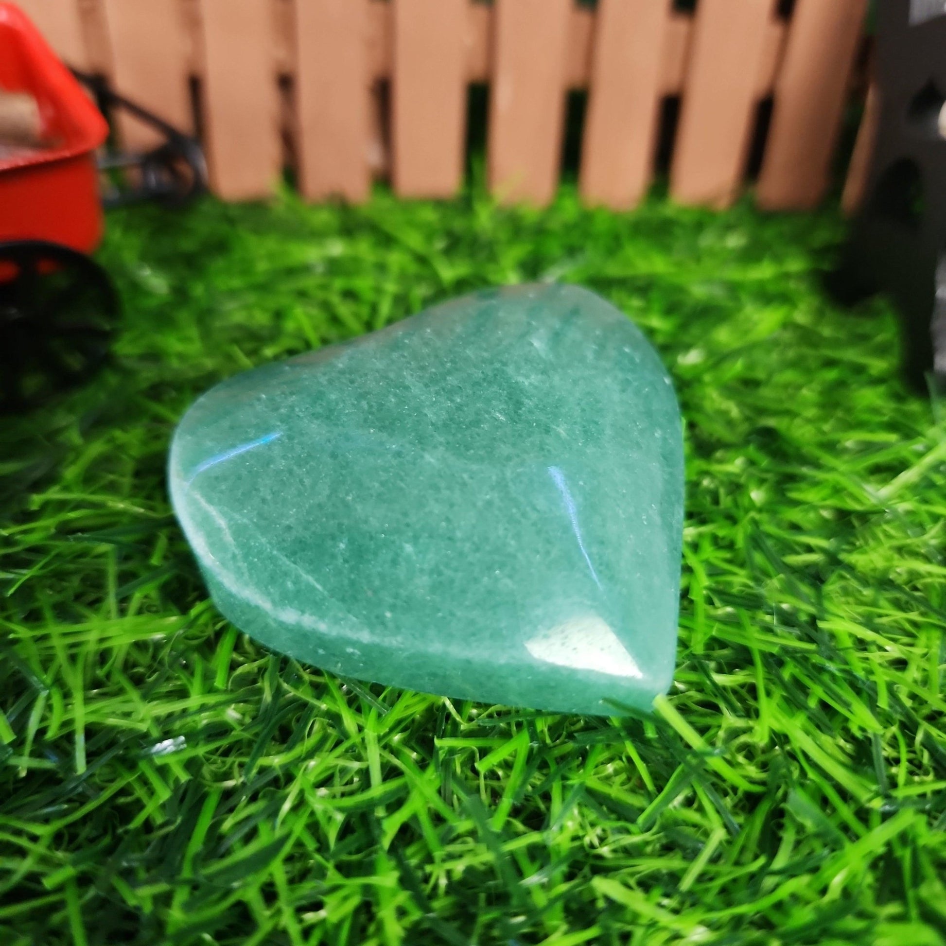 Green Aventurine Heart - MagicBox Crystals