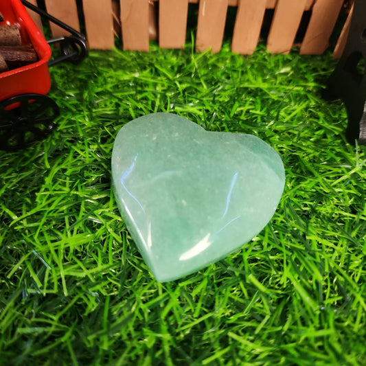 Green Aventurine Heart - MagicBox Crystals