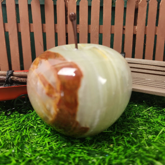 Green Onyx Apple - MagicBox Crystals
