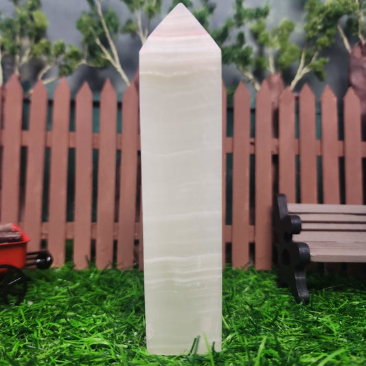 Green Onyx Tower - MagicBox Crystals