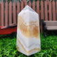 Honey Calcite Tower - MagicBox Crystals