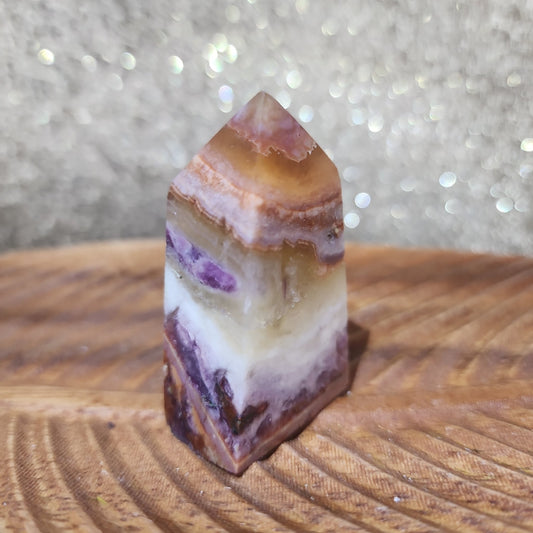 Honey Calcite Tower - MagicBox Crystals