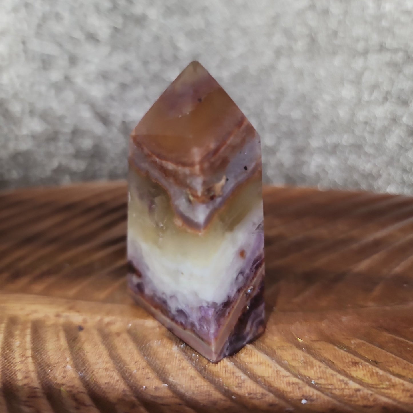 Honey Calcite Tower - MagicBox Crystals