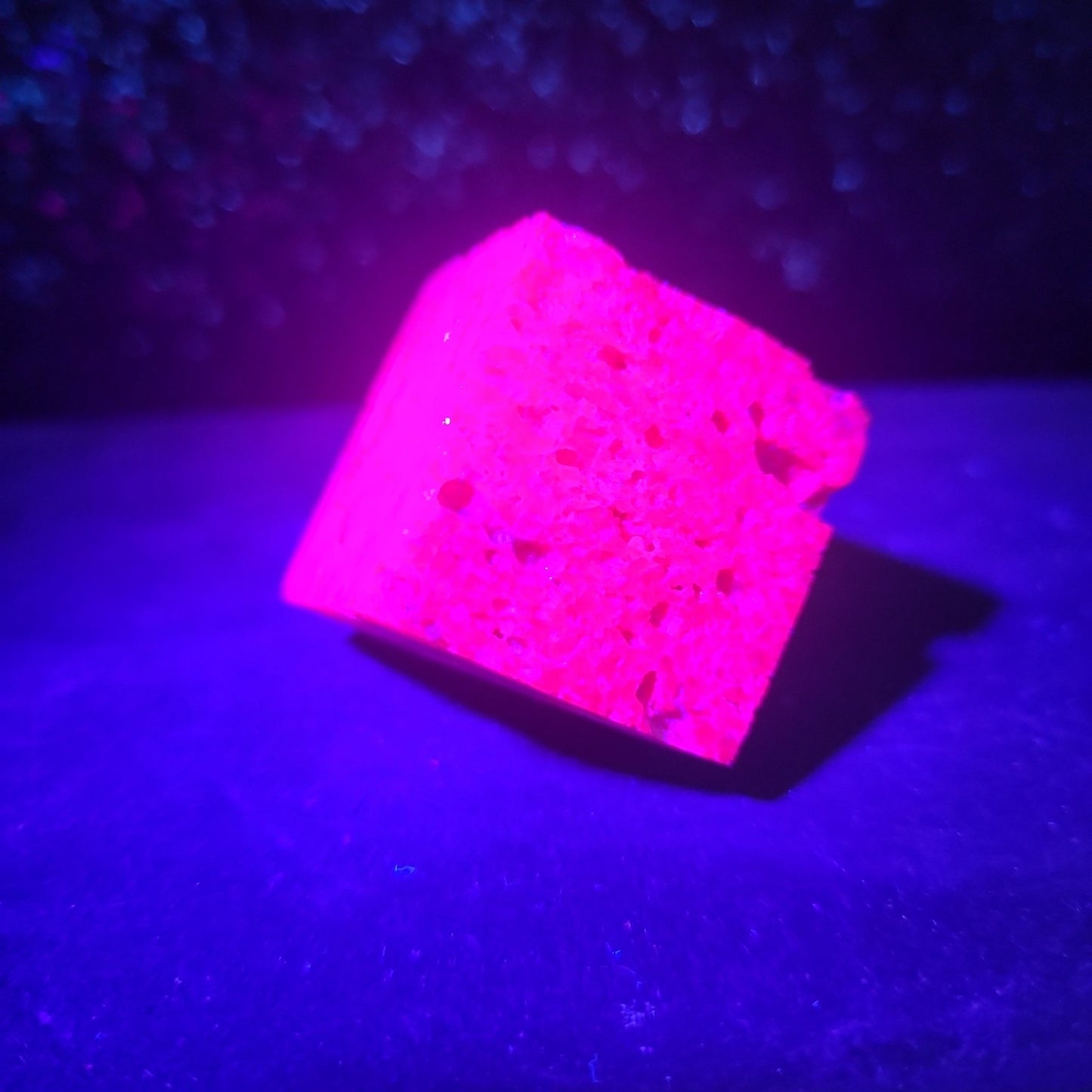 Honeycomb Ruby Cube - MagicBox Crystals