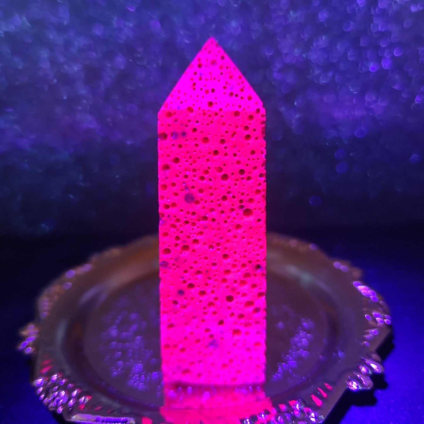 Honeycomb Ruby Tower - MagicBox Crystals