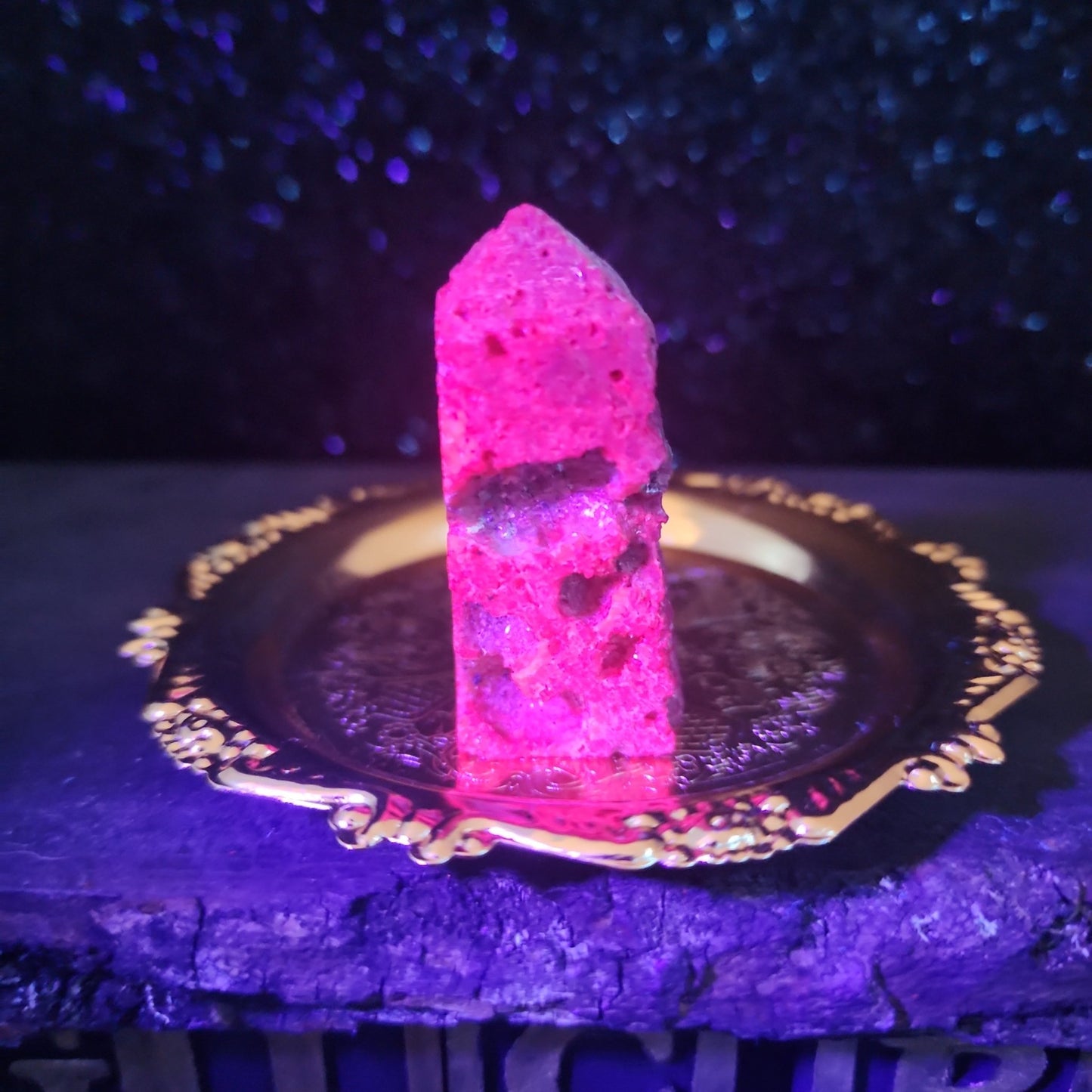 Honeycomb Ruby Tower - MagicBox Crystals