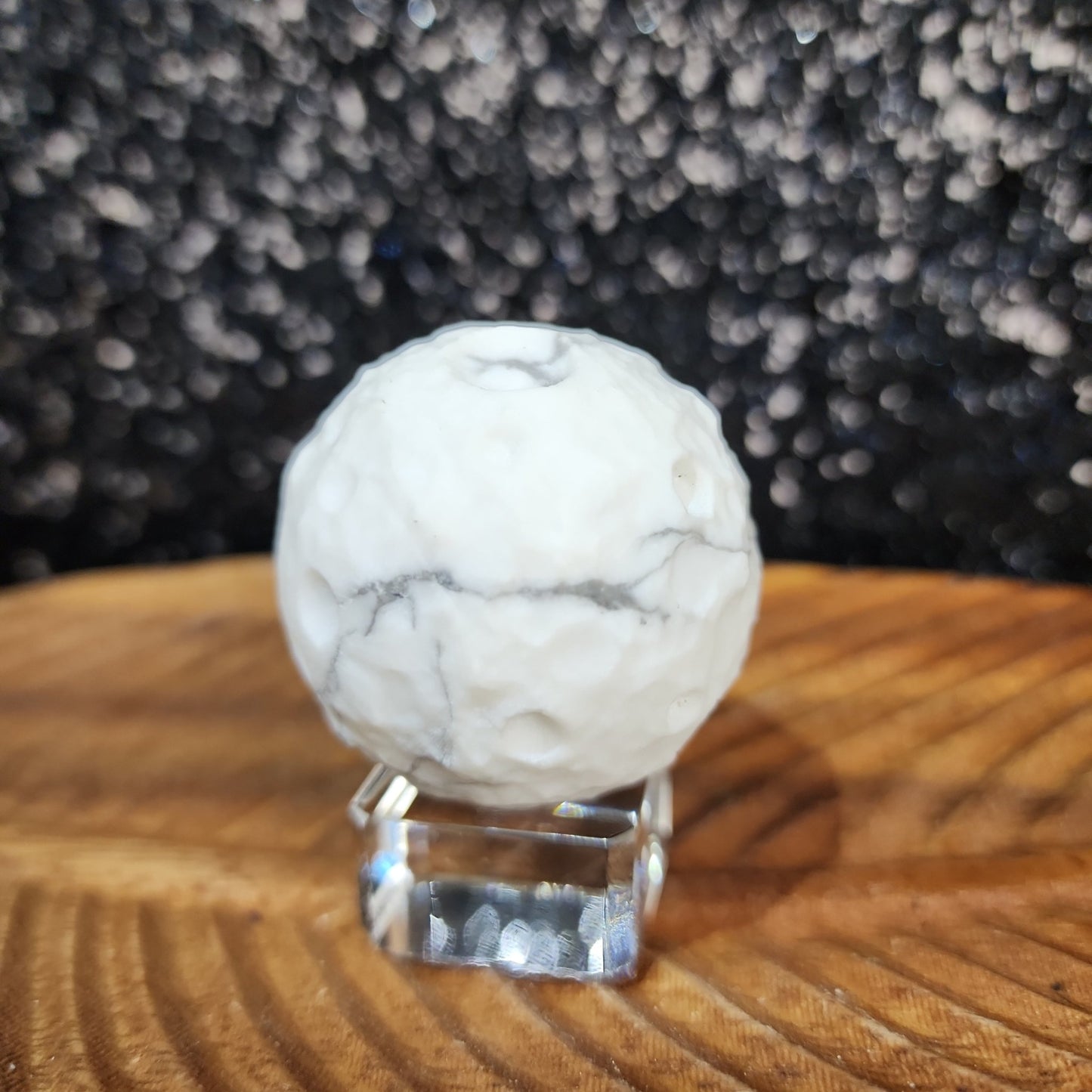 Howlite Moon - MagicBox Crystals