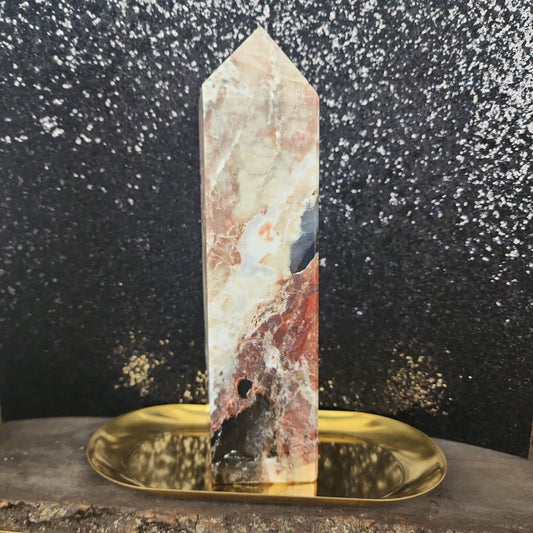 Jasper Agate Tower - MagicBox Crystals