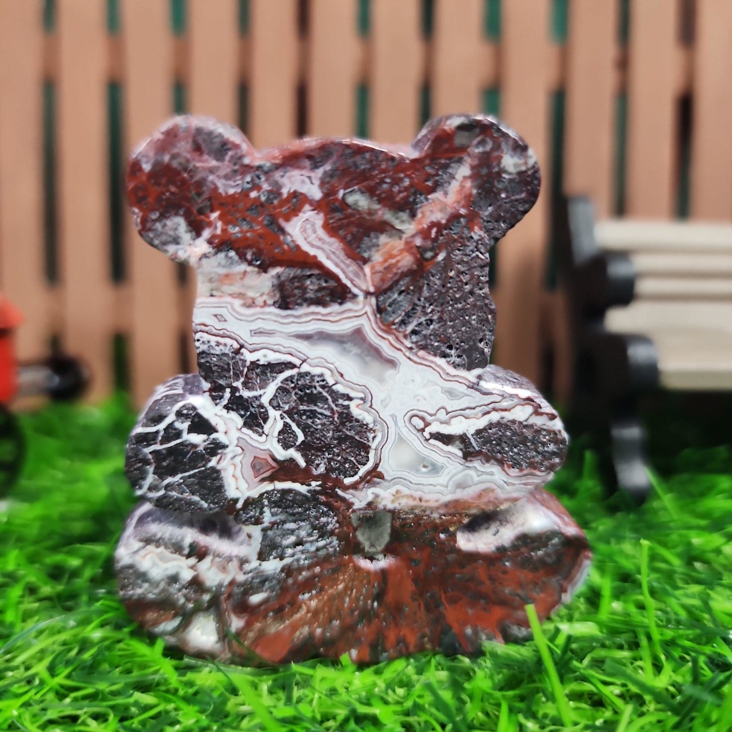 Jasper Bear Carving - MagicBox Crystals