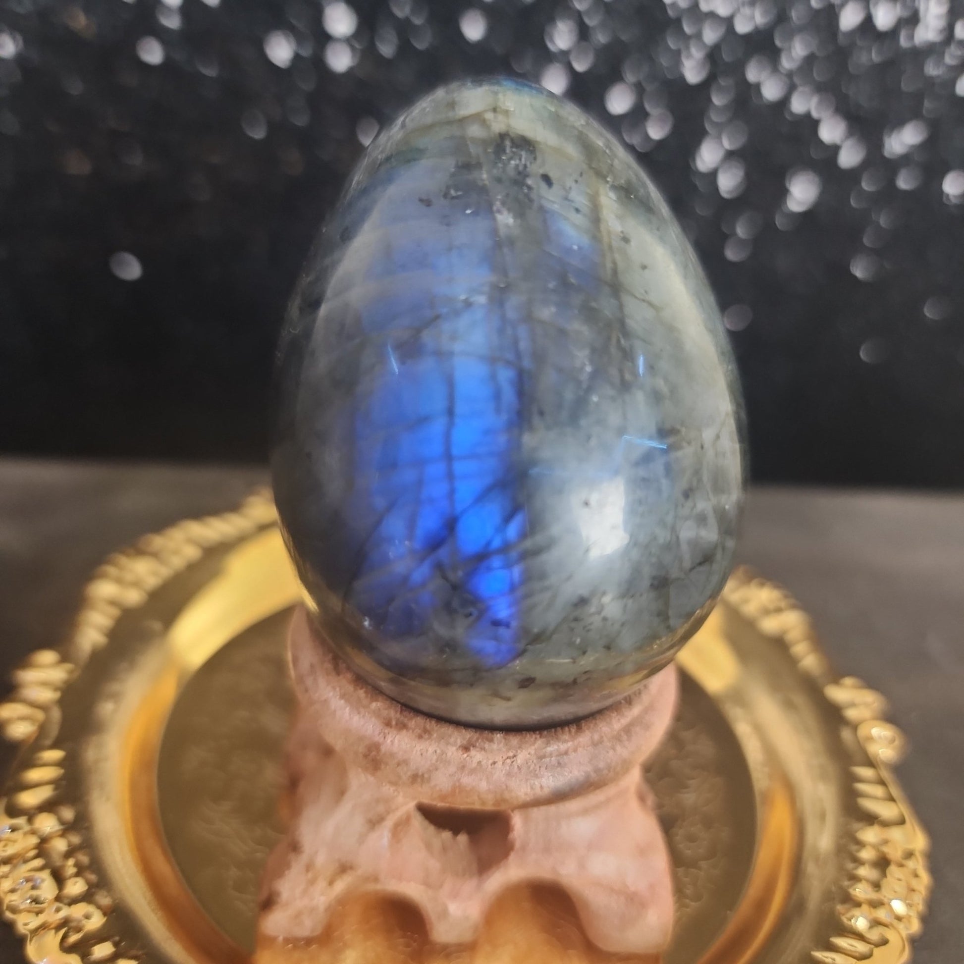Labradorite Egg - MagicBox Crystals
