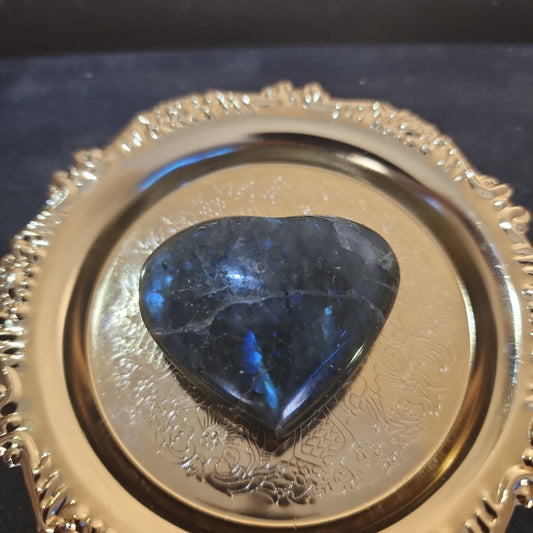 Labradorite Heart - MagicBox Crystals