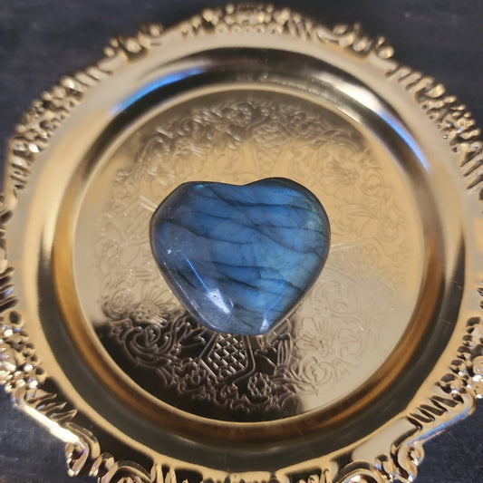 Labradorite Heart - MagicBox Crystals