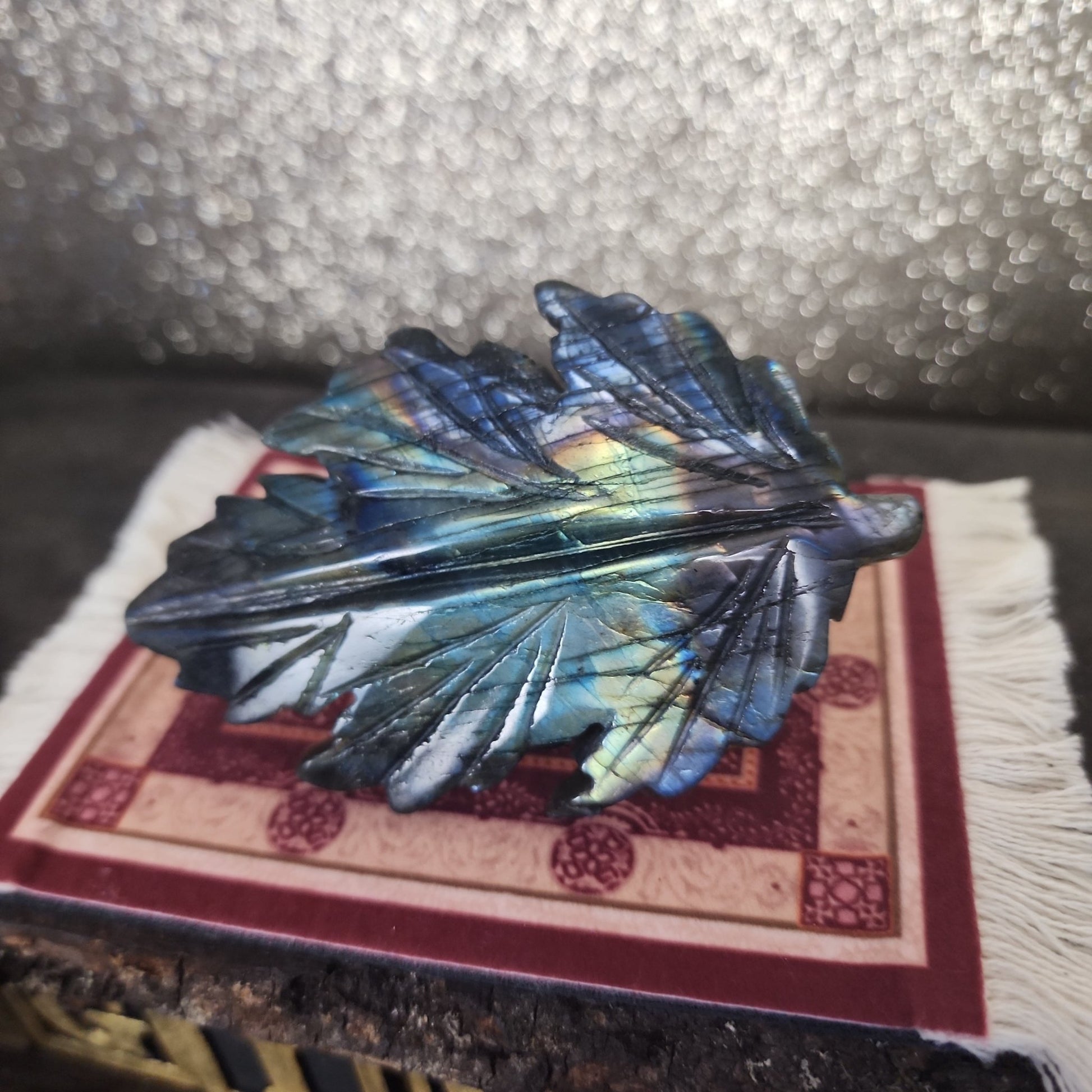 Labradorite Leaf - MagicBox Crystals