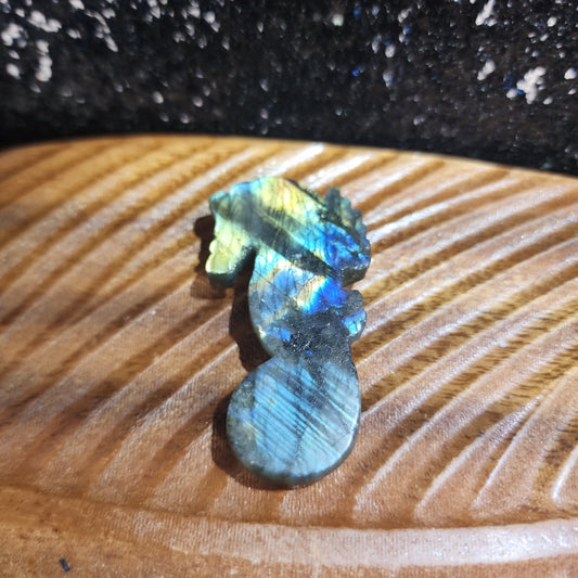 Labradorite Seahorse - MagicBox Crystals