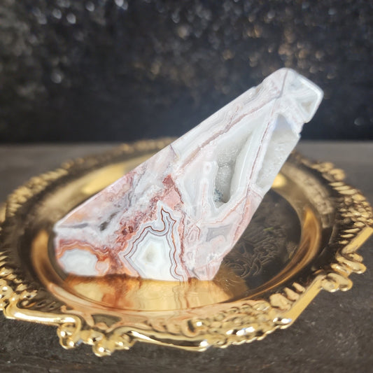 Mexican Lace Agate Freeform - MagicBox Crystals