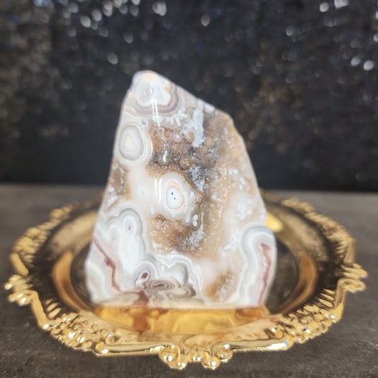 Mexican Lace Agate Freeform - MagicBox Crystals