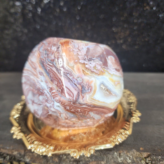 Mexican Lace Agate Freeform - MagicBox Crystals