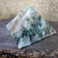 Moss Agate Pyramid - MagicBox Crystals