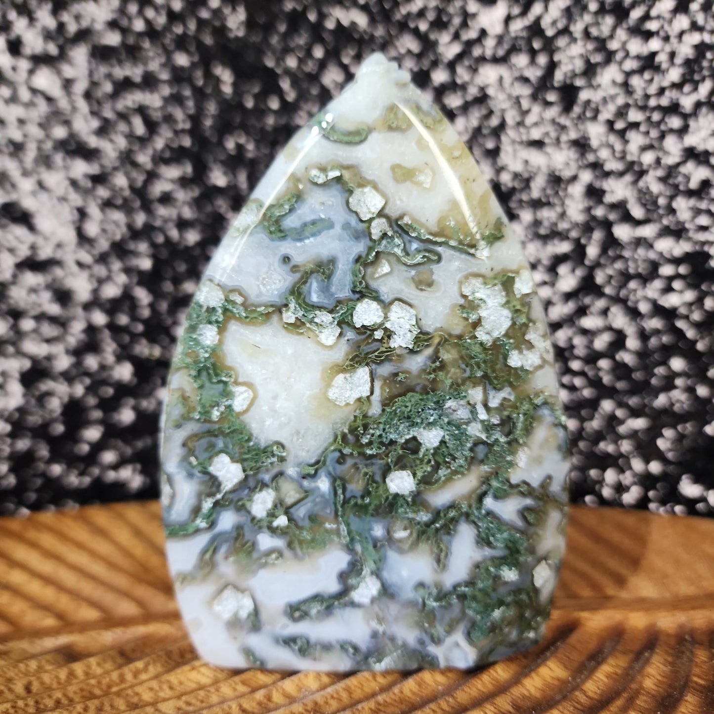 Moss Agate Spade - MagicBox Crystals