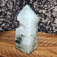 Moss Agate Tower - MagicBox Crystals