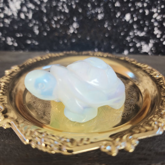 Opalite Turtle Carving - MagicBox Crystals